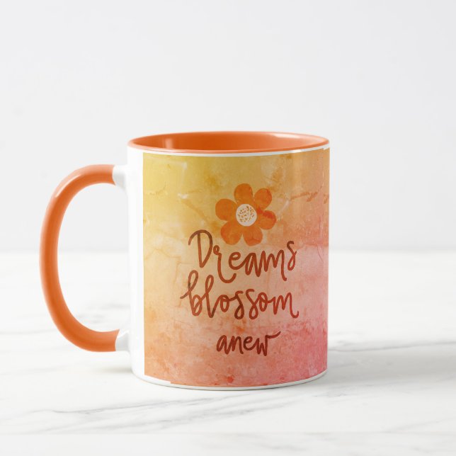 Dreams Blossom Anew Mug (Left)