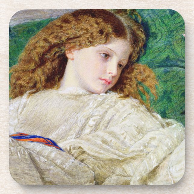 Dreams, c.1861 (w/c, bodycolour and gum over graph coaster (Front)