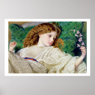 Dreams, c.1861 (w/c, bodycolour and gum over graph poster