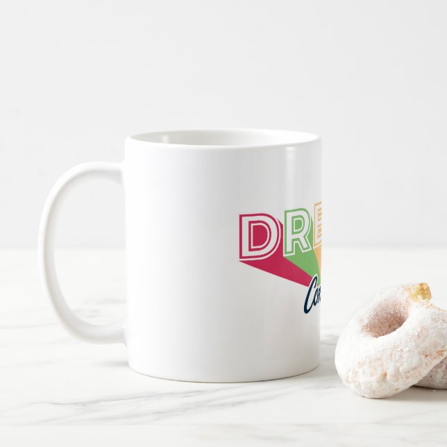 Dreams Come True Custom Design Mug (With Donut)