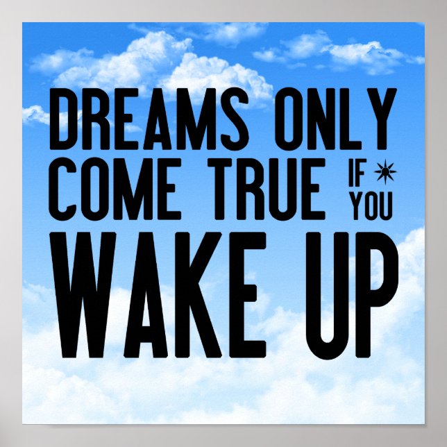 Dreams Come True Poster (Front)