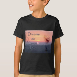 Dreams do come true Palomino horse and sunrise T-Shirt