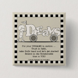 Dreams in Motion 2 Inch Square Button