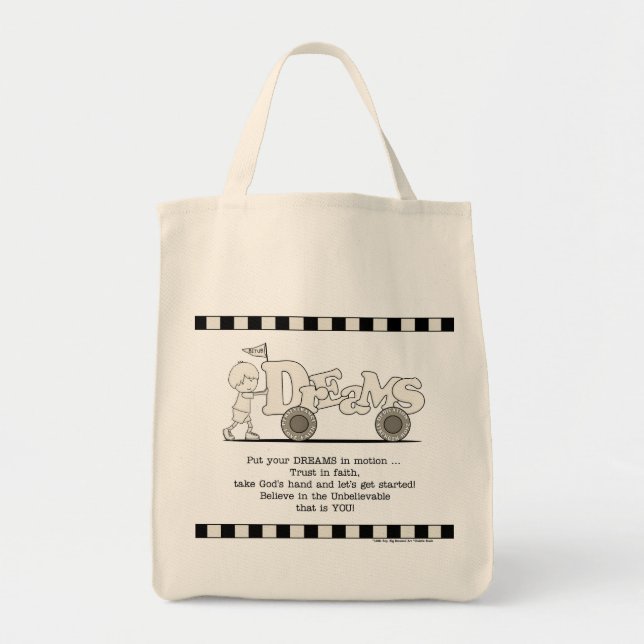 Dreams in Motion Tote Bag (Front)