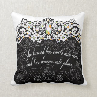 Dreams Into Plans Throw Pillow