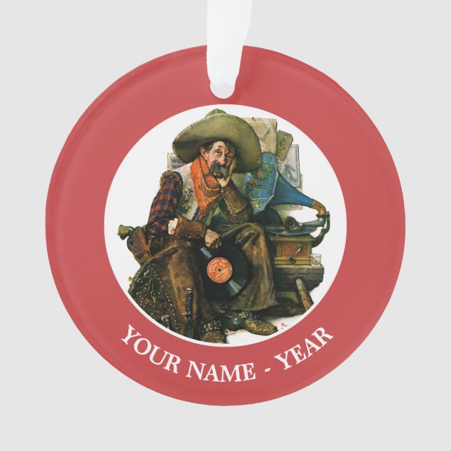 Dreams of Long Ago Ornament (Front)