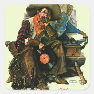 Dreams of Long Ago Square Sticker