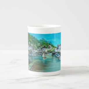 Dreams of Polperro, Cornwall Bone China Mug