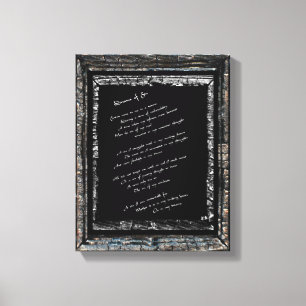 Dreams of Sin Canvas Print