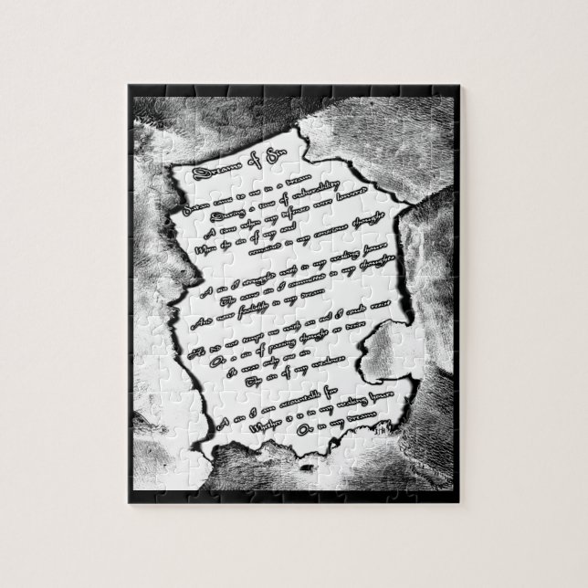 Dreams of Sin Jigsaw Puzzle (Vertical)