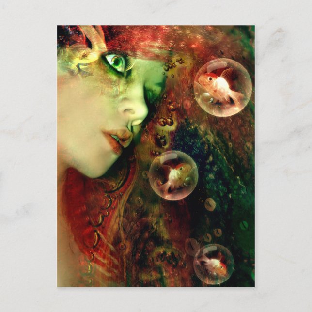 Dreams of the Deep Postcard (Front)