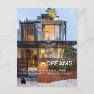 Dreams Real Estate postcard