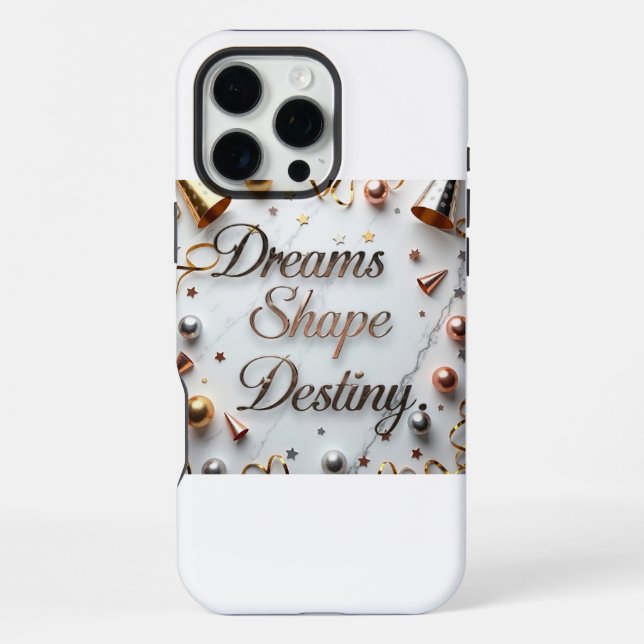 Dreams Shape Destiny  iPhone Case (Back)