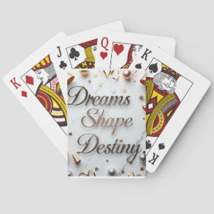Dreams Shape Destiny Playing Cards