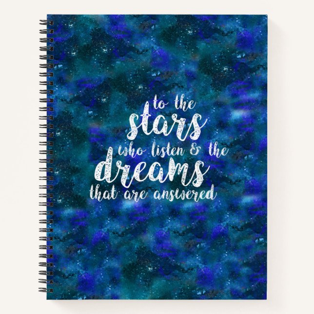 Dreams That Are Answered Notebook (Front)