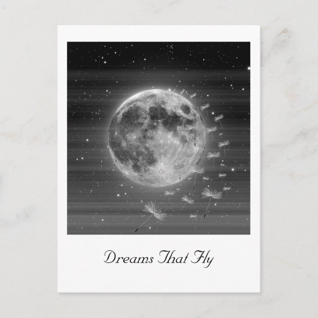 Dreams That Fly Customizable Postcard (Front)