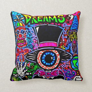 "DREAMS" THROW PILLOW by CUSTOM CHAOS!