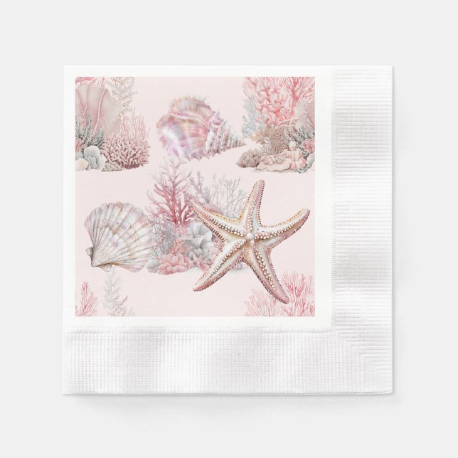 Dreams under the sea Paper Napkin (Front)
