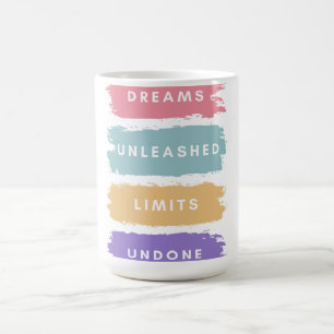 Dreams unleashed, limits undone morphing magic mug