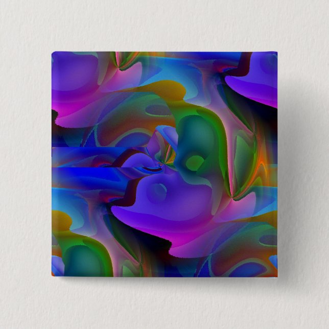 Dreamscape 2 Inch Square Button (Front)