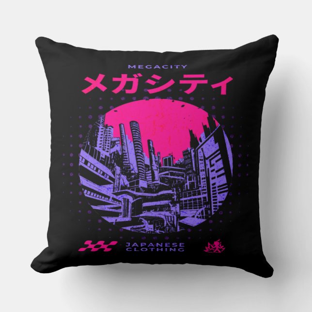 Dreamscape – Aesthetic  Throw Pillow (Front)