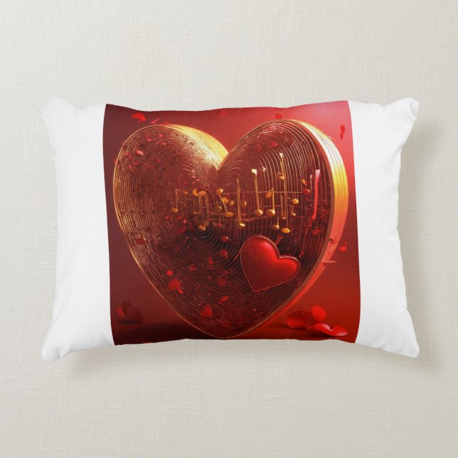 "DreamScape Bliss: Luxurious Comfort for Every Slu Accent Pillow (Front)