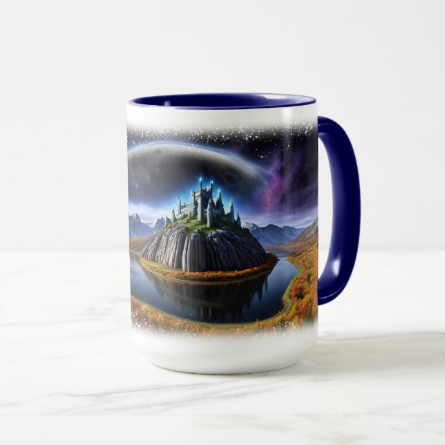 Dreamscape Delights Coffee Mugs Personnalisable (Devant droit)