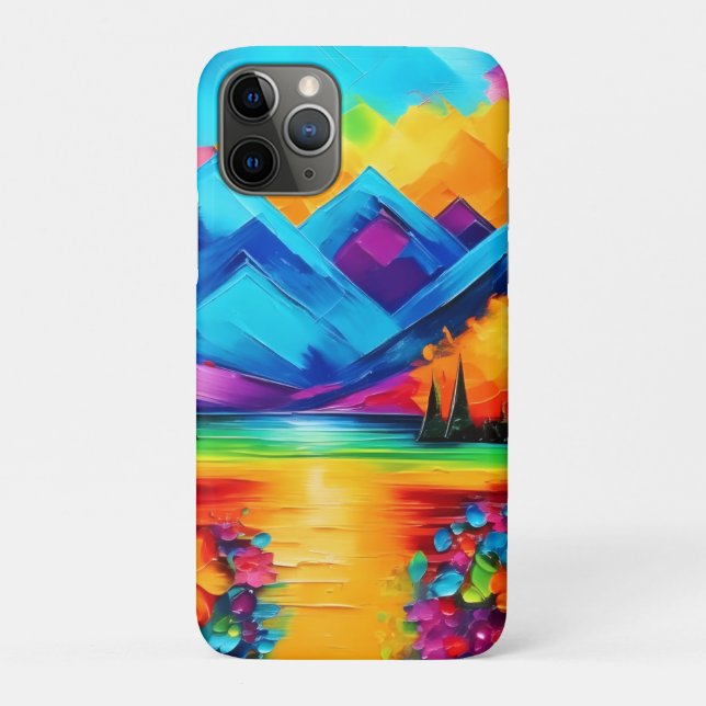 Dreamscape Horizon Painting Case-Mate iPhone Case (Back)