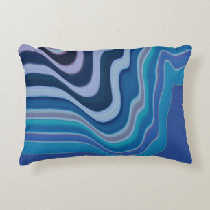 Dreamscape in Gold Accent Pillow