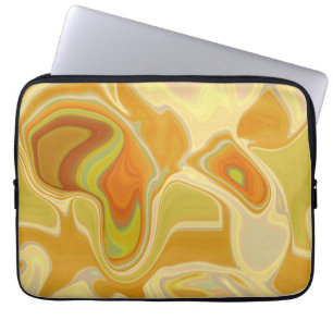 Dreamscape in Gold Laptop Sleeve