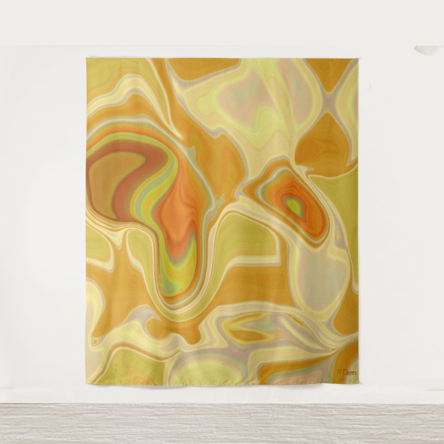 Dreamscape in Gold Tapestry (Front)