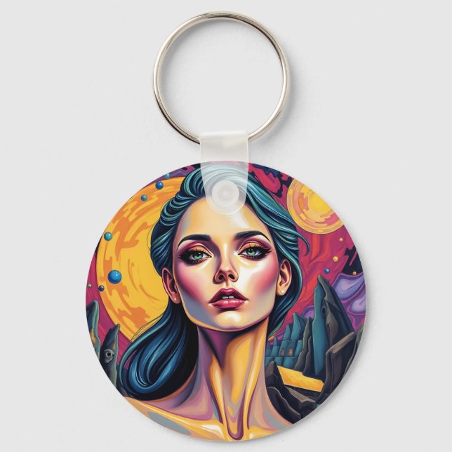 Dreamscape  keychain (Front)