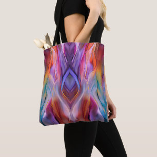"Dreamscape Waves" Contemporary Abstract Art       Tote Bag
