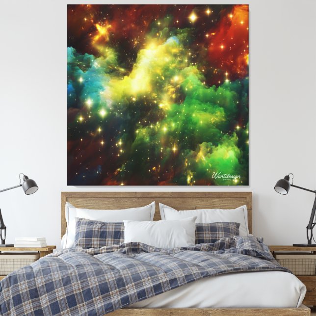Dreamscapes Above The Art of the Sky Wall Art (Insitu(Bedroom))