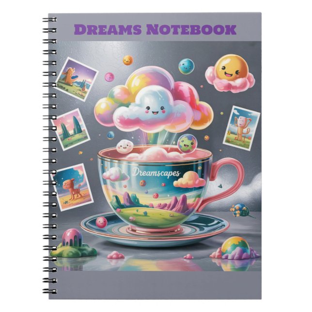 Dreamscapes Dreams Notebook (Front)
