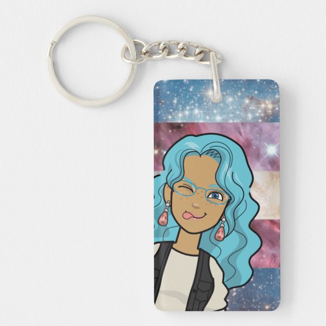 DreamsIntoRealityComics Ashlyn Tempest Cover Art Keychain (Front)