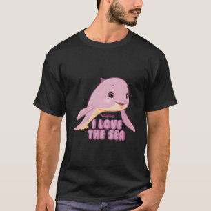 Dreamworks Not Quite Narwhal Cruz I Love The Sea T-Shirt