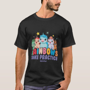 Dreamworks Not Quite Narwhal Rainbows Take Practic T-Shirt