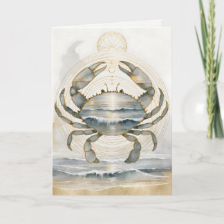 Dreamwoven Guardian Crab Greeting Card