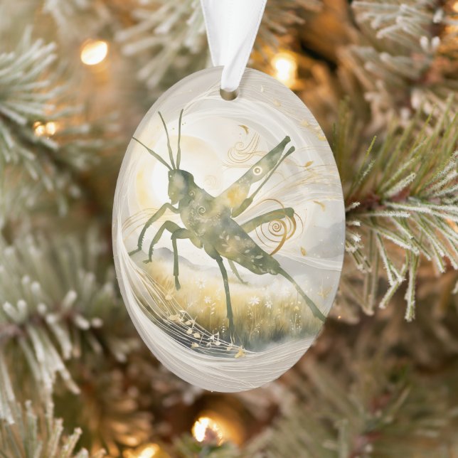 Dreamwoven Guardian Grasshopper Ornament (Tree)