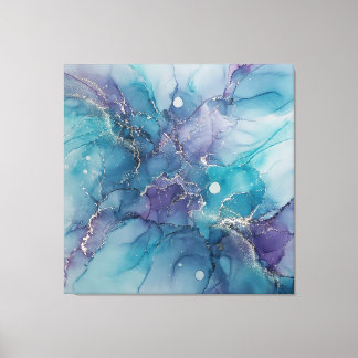 Dreamy Alcohol Ink Canvas Art