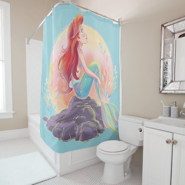 Dreamy Ariel on the Rocks (In Situ)