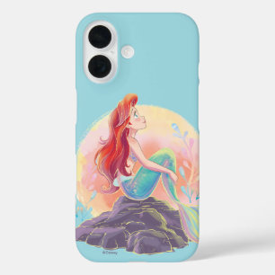 Dreamy Ariel on the Rocks iPhone 16 Case