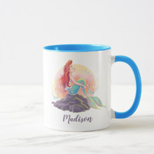 Dreamy Ariel on the Rocks Mug