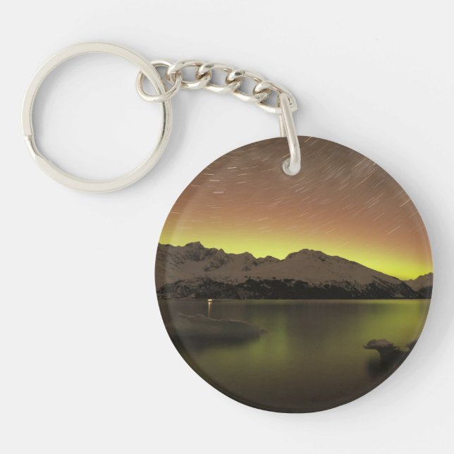 Dreamy Aurora Keychain (Front)