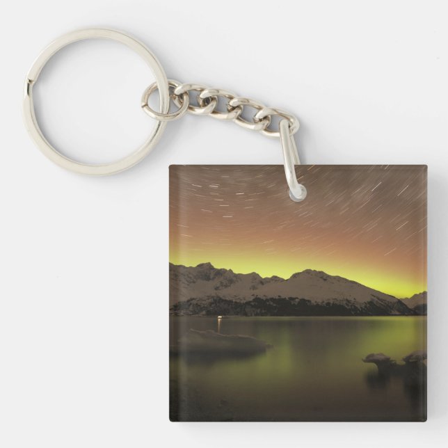Dreamy Aurora Keychain (Front)
