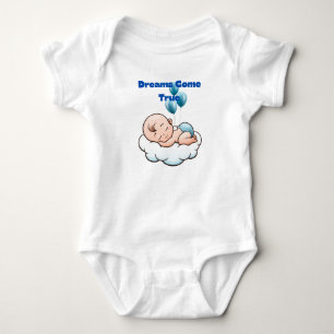 Dreamy Baby Bodysuit – Soft Clouds & Sweet Dreams