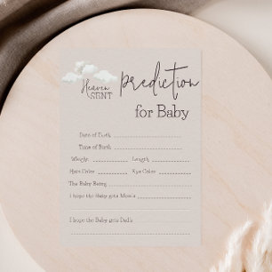 Dreamy Beige Heaven Sent Gender Reveal Prediction