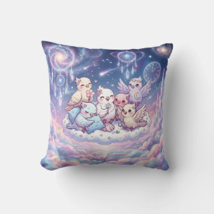 Dreamy Bird Cloud Pillow