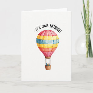 Dreamy Birthday Hot Air Card
